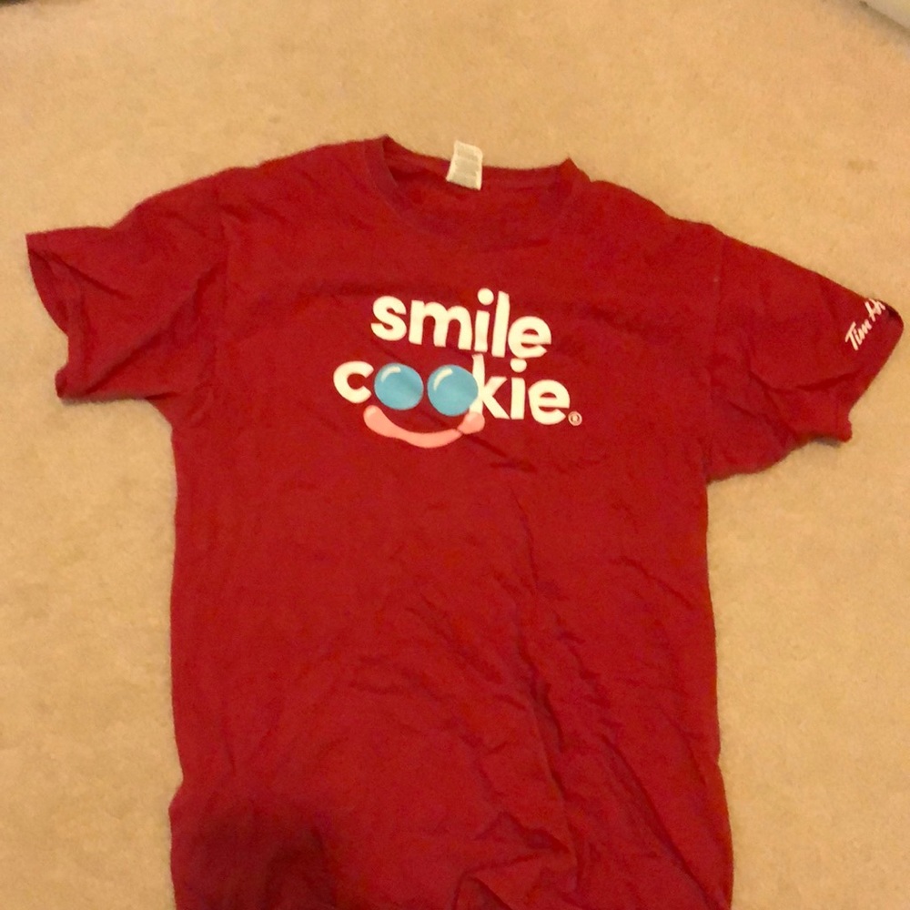 Tim hortons smile cookie shirt